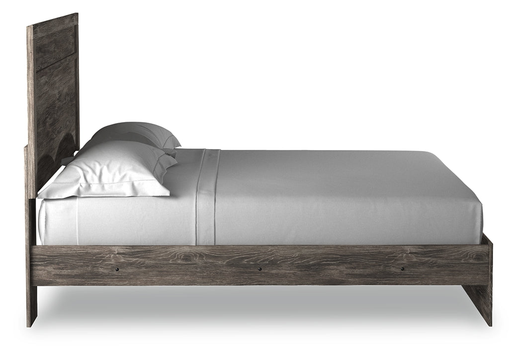 Ralinksi King Panel Bed, Dresser, Mirror, and Nightstand