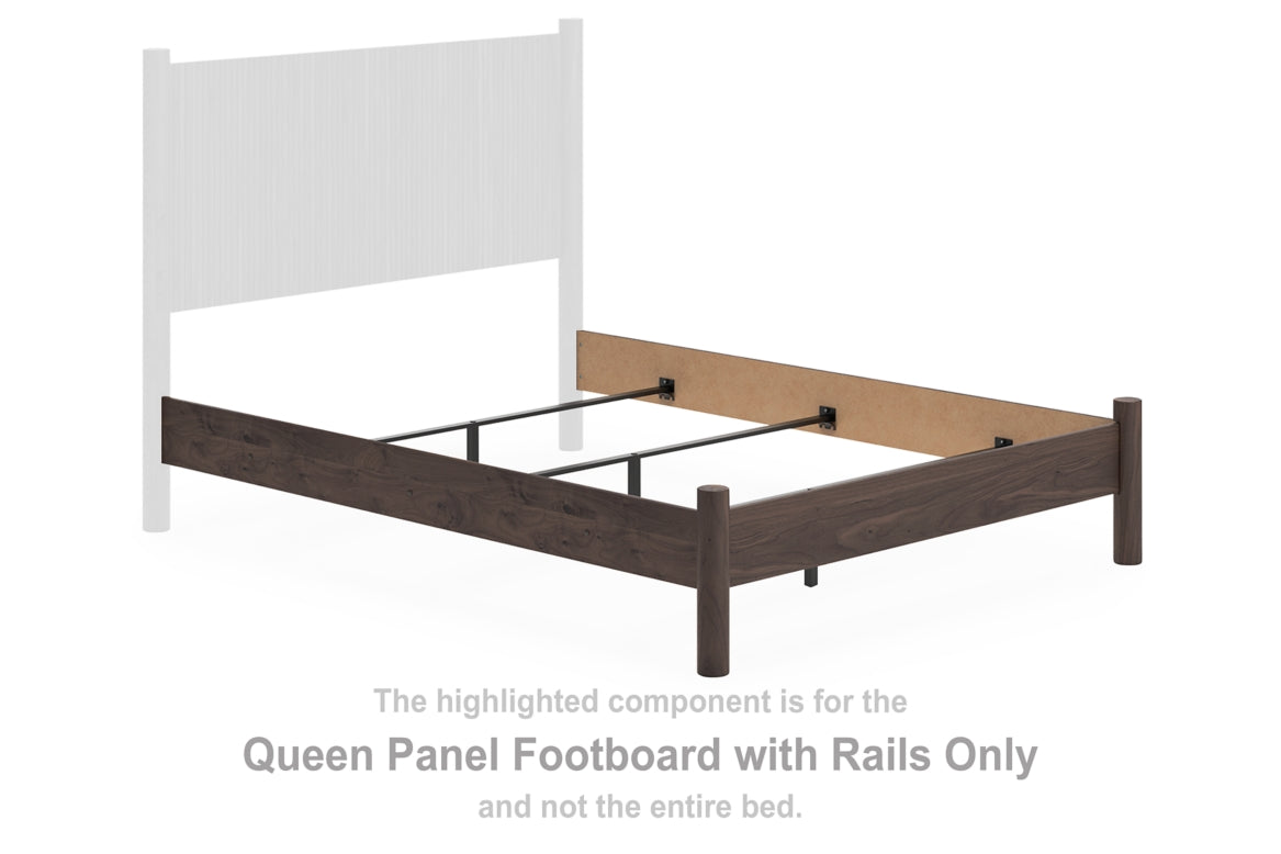 Pamytta Queen Panel Footboard with Rails