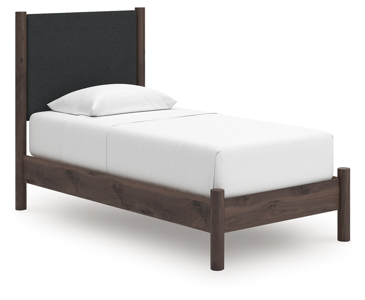 Pamytta Twin Upholstered Panel Platform Bed