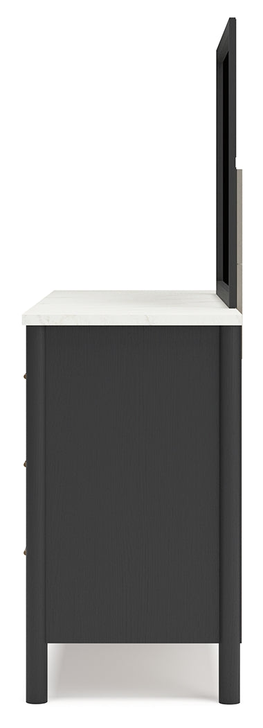 Cadmori Dresser and Mirror - MyWaynesHome #