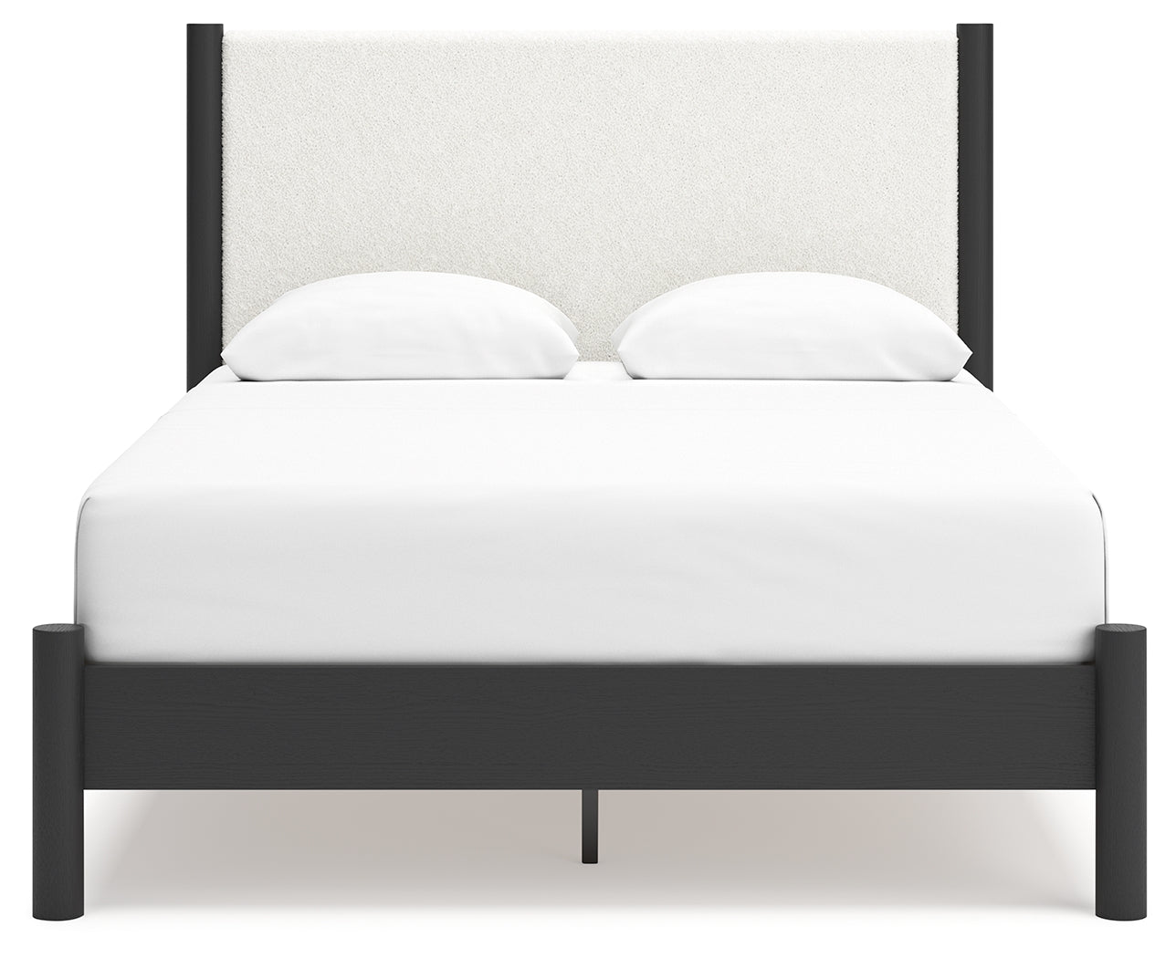 Cadmori Queen Upholstered Panel Bed - MyWaynesHome #