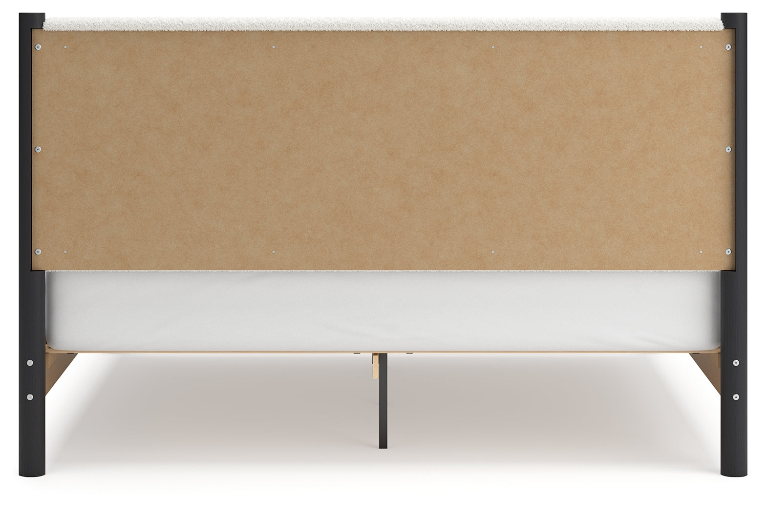 Cadmori King Upholstered Panel Bed - MyWaynesHome #