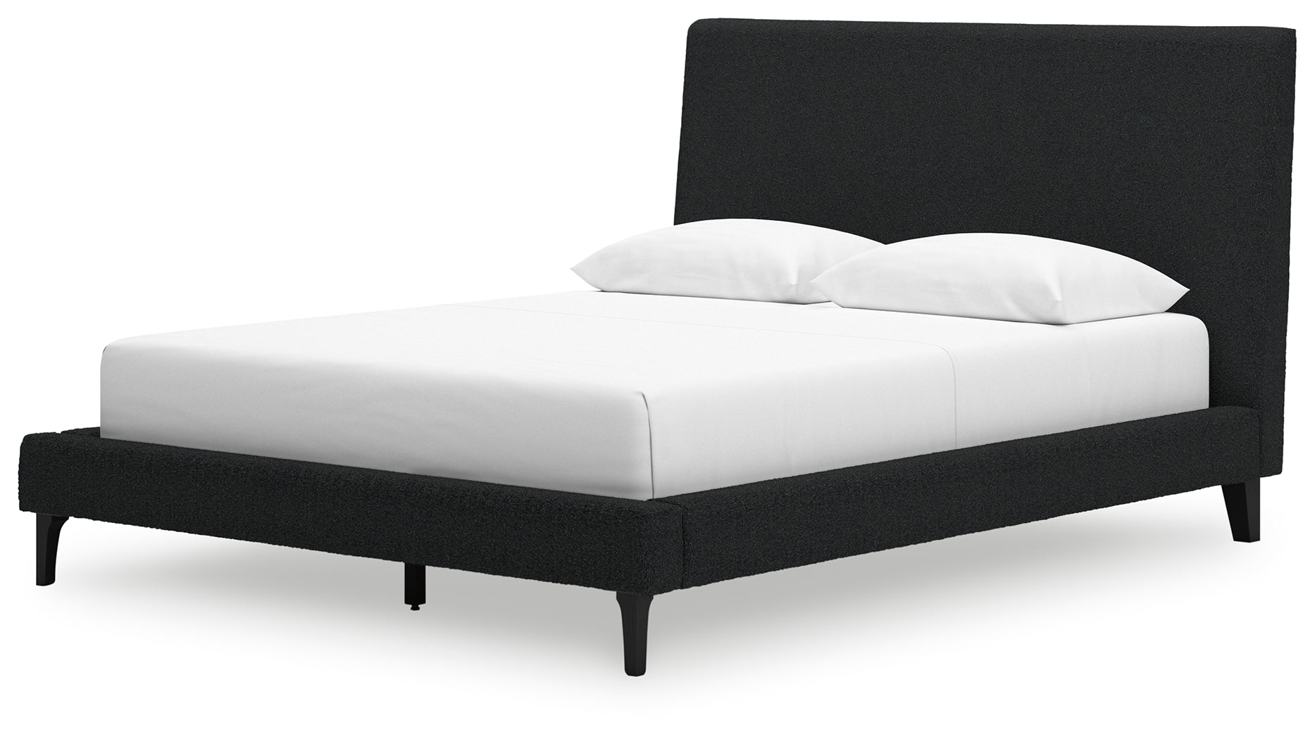 Cadmori Queen Upholstered Bed with Roll Slats