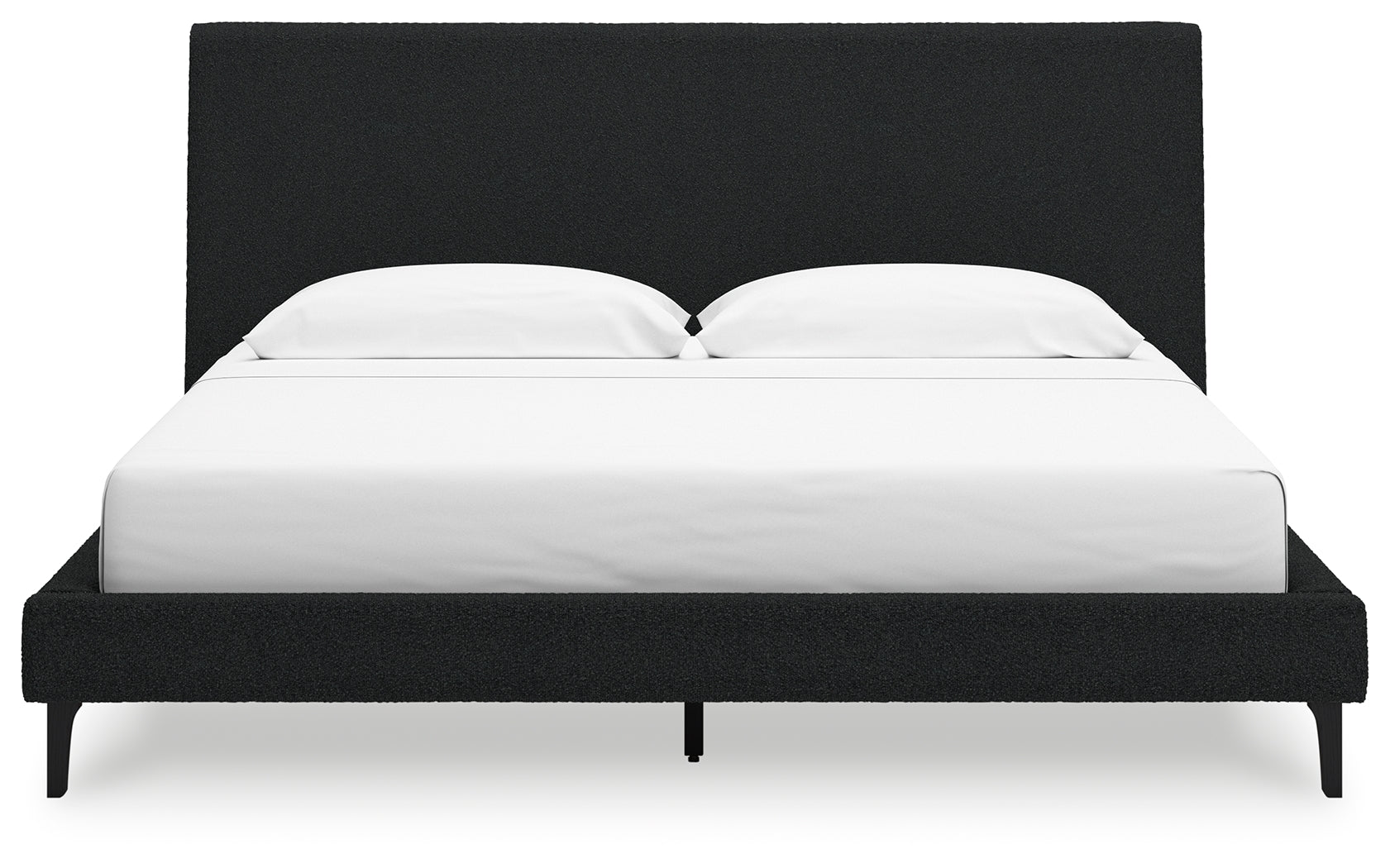 Cadmori King Upholstered Bed with Roll Slats