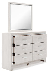 Altyra Queen Panel Storage Bed, Dresser, Mirror and 2 Nightstands