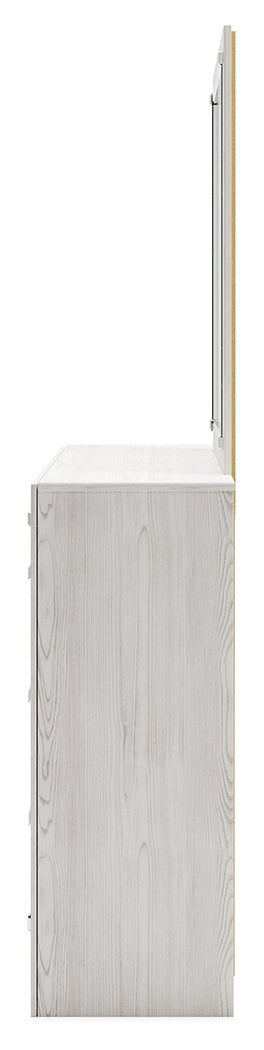 Altyra Queen Panel Storage Bed, Dresser, Mirror and 2 Nightstands