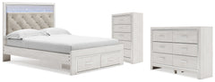 Altyra Queen Storage Bed, Dresser and Chest