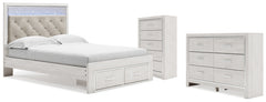 Altyra Queen Storage Bed, Dresser and Chest