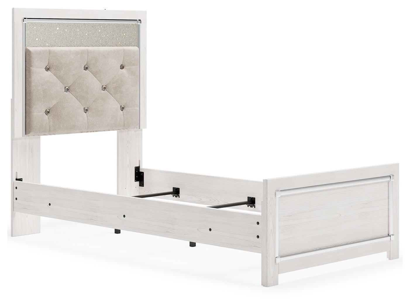Altyra Twin Panel Bed, Chest and Nightstand