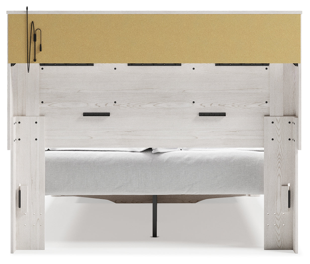 Altyra Queen Panel Storage Bed, Dresser, Mirror and 2 Nightstands