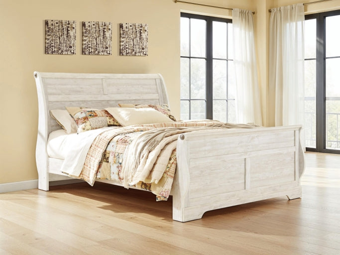 Willowton King Sleigh Bed