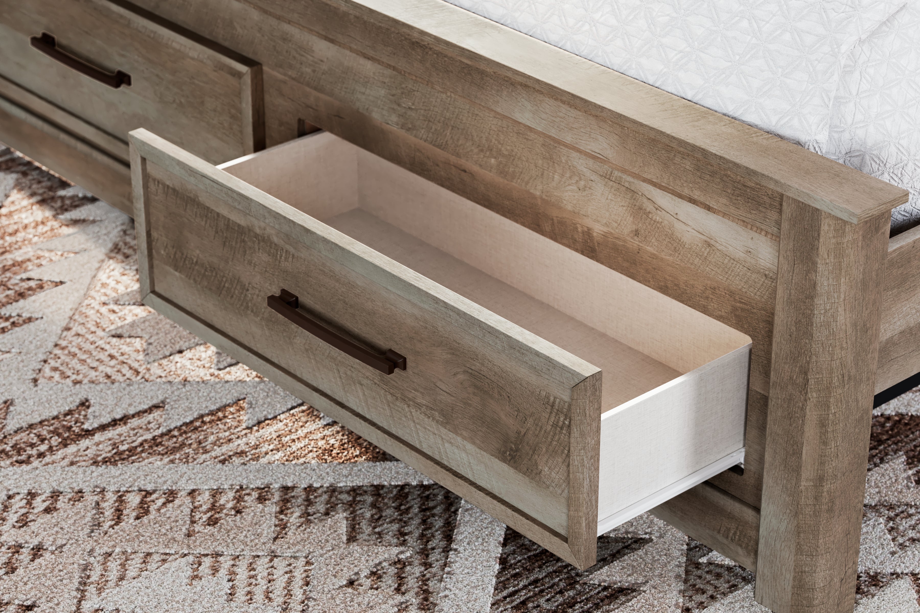 Yarbeck King Panel Bed with Storage