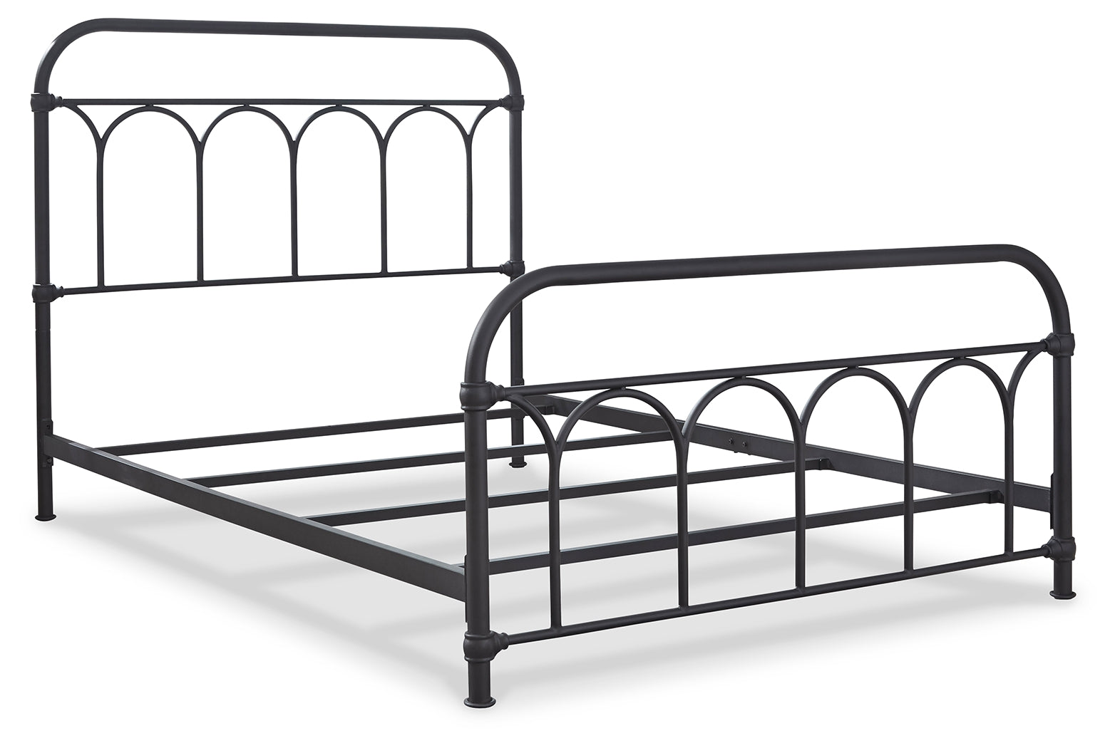 Nashburg Full Metal Bed - MyWaynesHome #