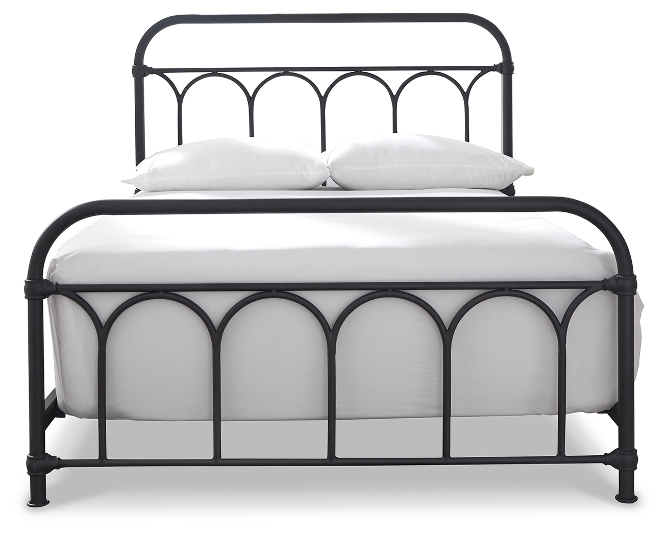 Nashburg Full Metal Bed - MyWaynesHome #