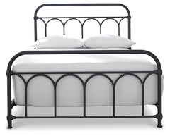Nashburg Full Metal Bed - MyWaynesHome #