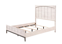 Veda Chalk King Panel Bed - MyWaynesHome #