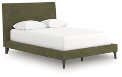 Chirason Full Upholstered Bed with Roll Slats