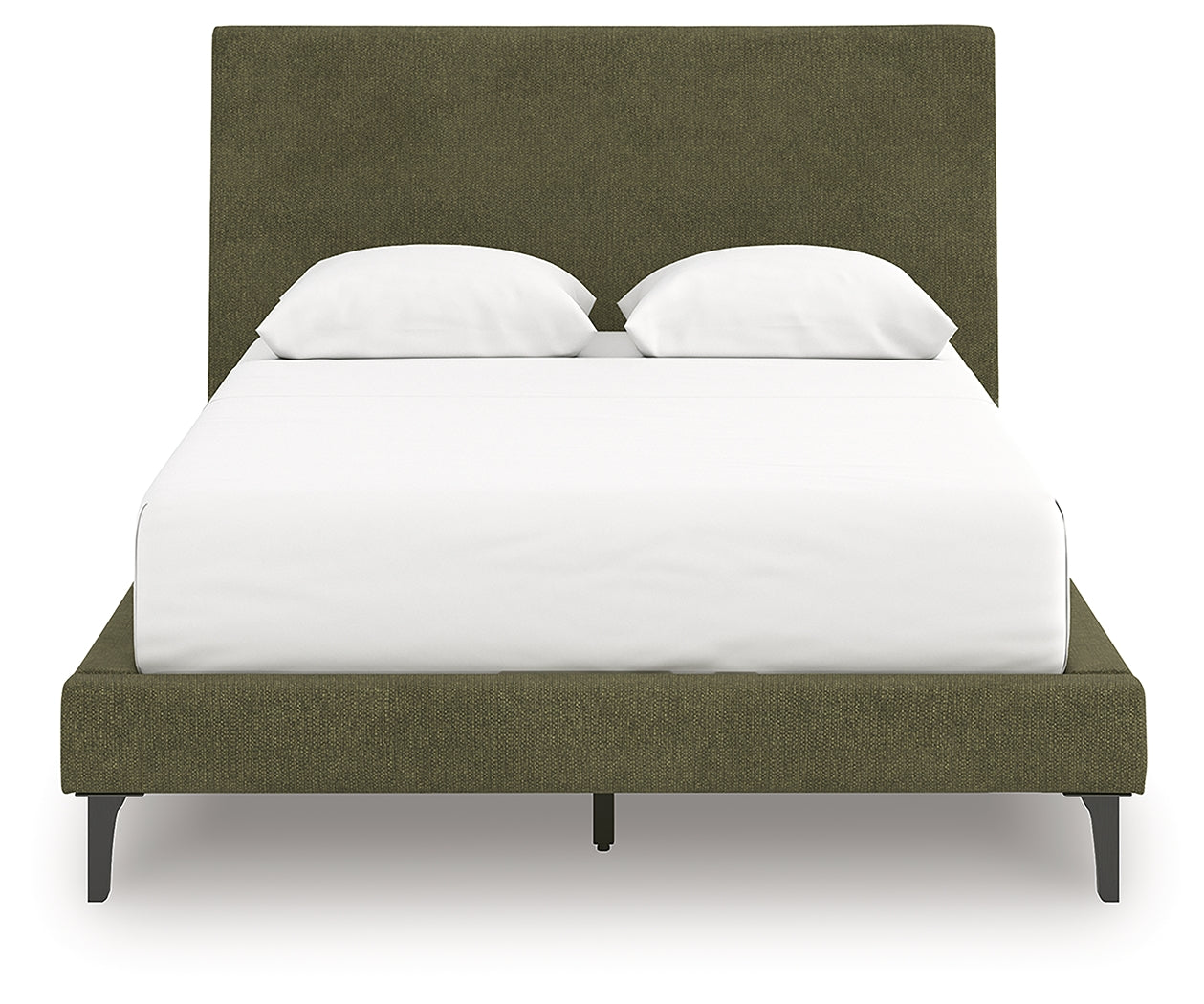 Chirason Queen Upholstered Bed with Roll Slats