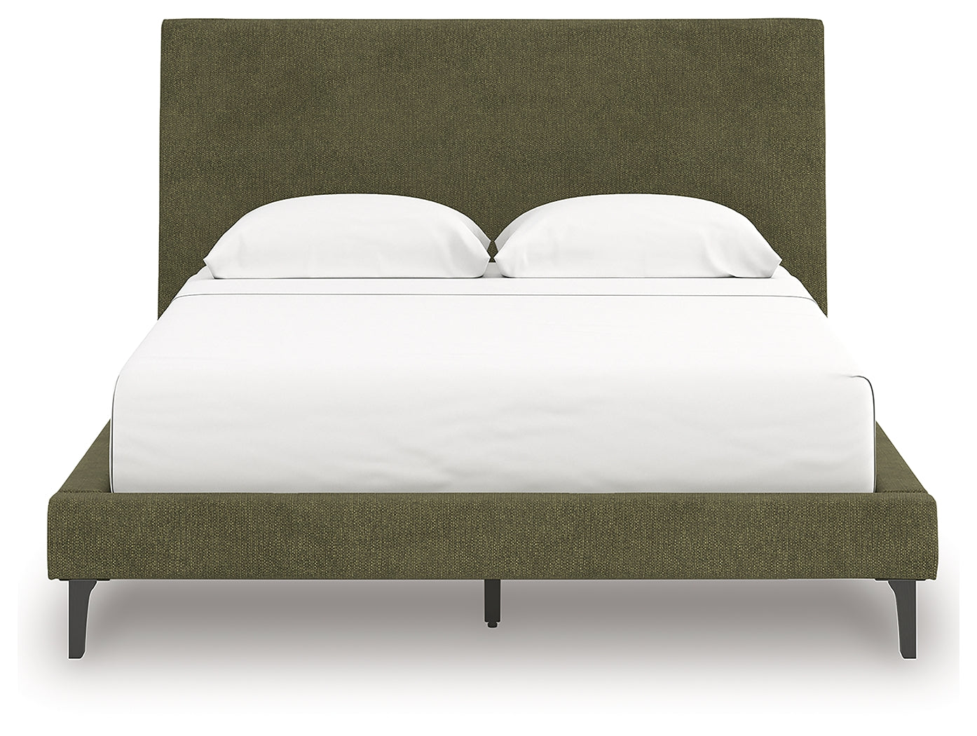 Chirason Queen Upholstered Bed with Roll Slats