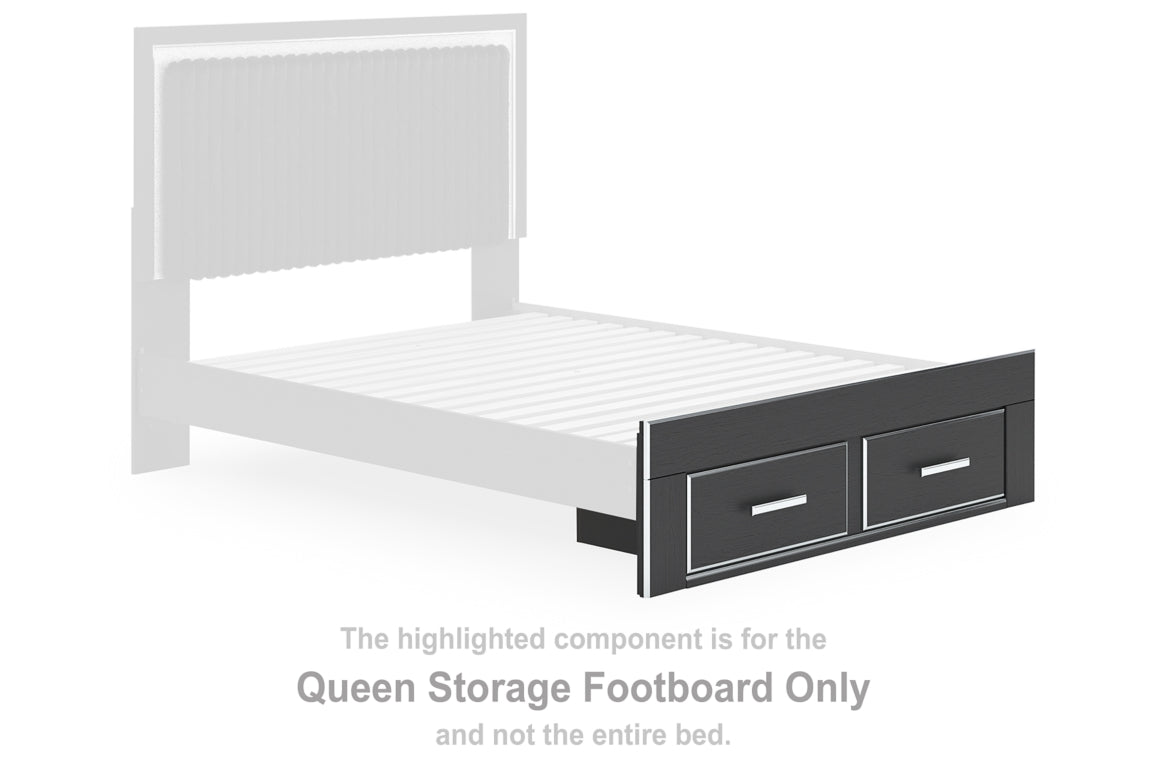 Zuraleus Queen Storage Footboard