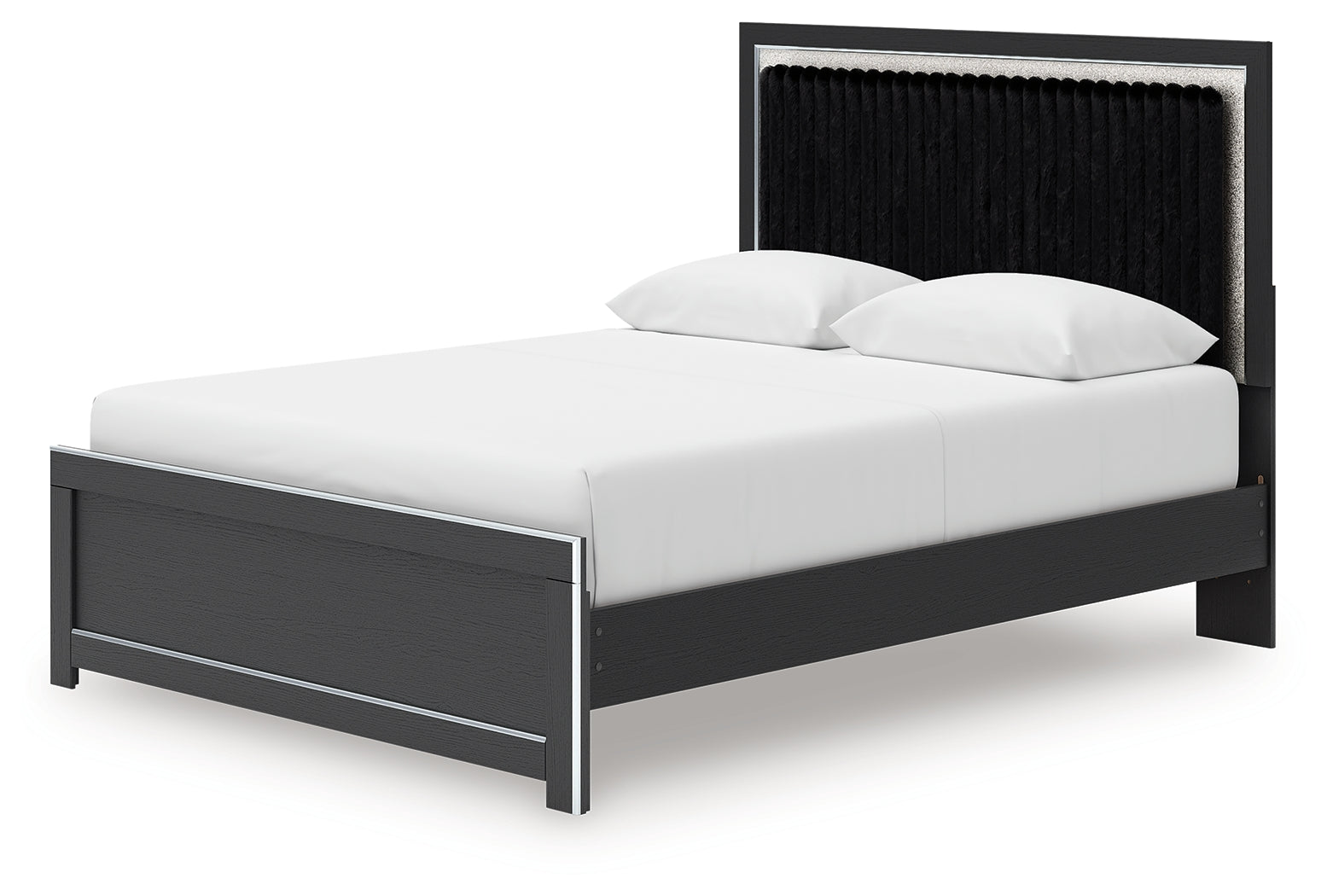 Zuraleus Queen Upholstered Bed, Dresser, Mirror and Nightstand
