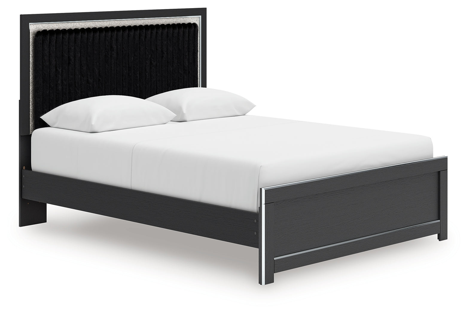 Zuraleus Queen Upholstered Bed, Dresser, Mirror and Nightstand