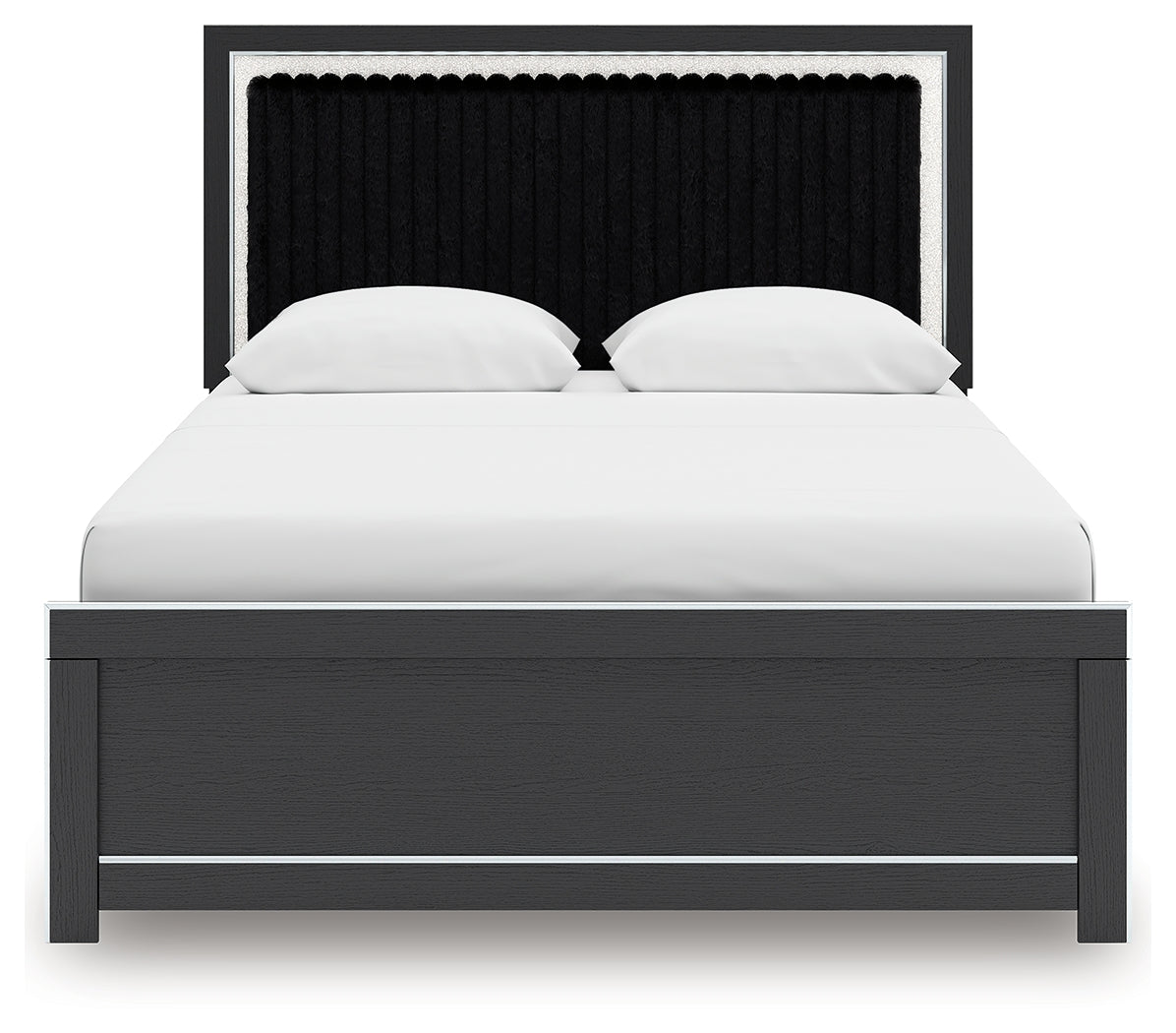 Zuraleus Queen Upholstered Bed, Dresser, Mirror and Nightstand