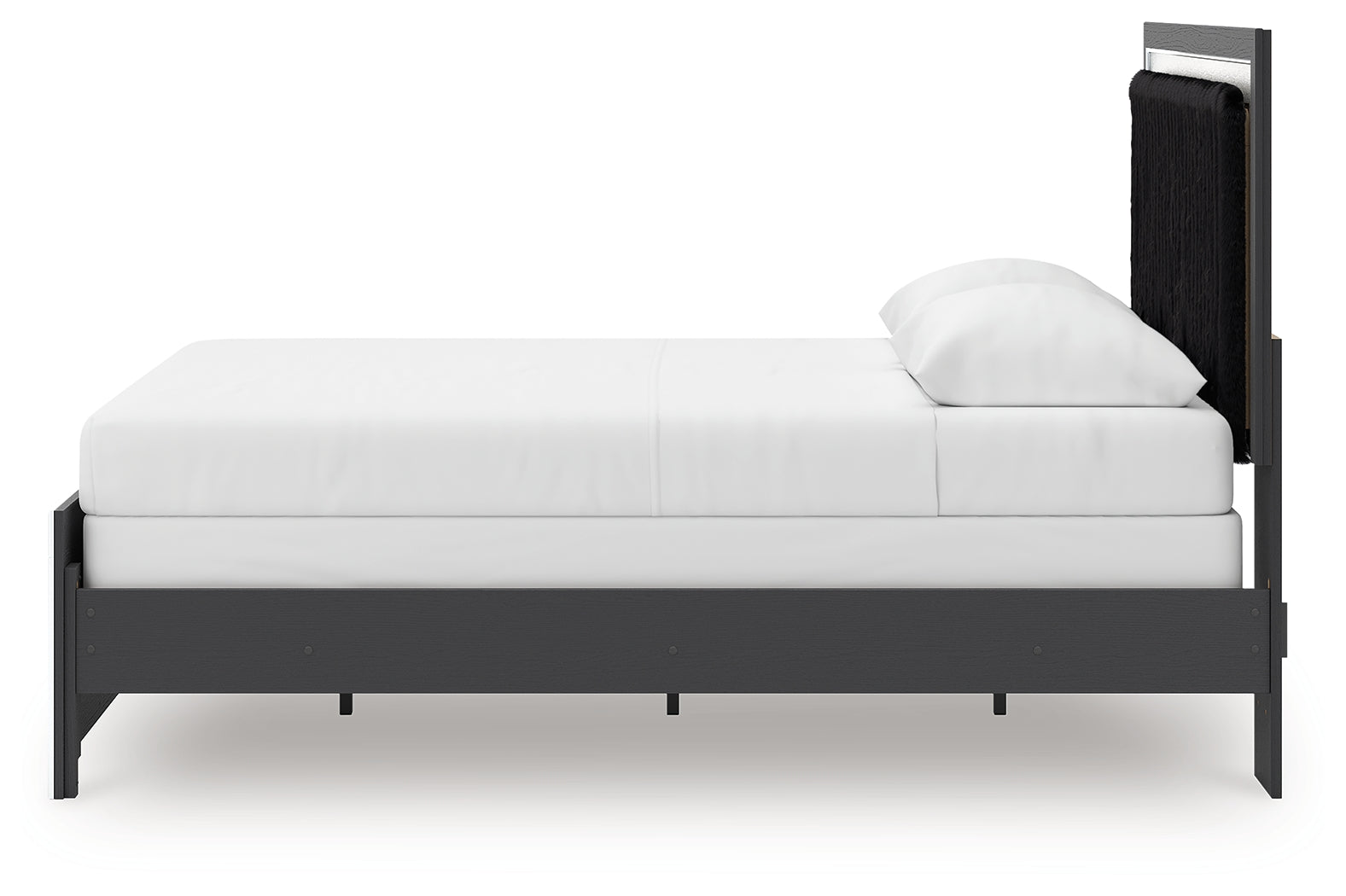 Zuraleus Queen Upholstered Panel Bed, Dresser and Mirror
