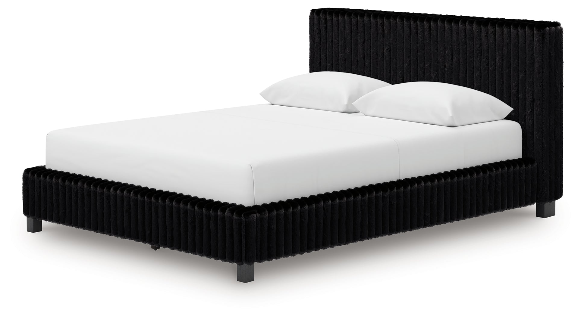 Zuraleus Queen Upholstered Bed, Dresser and Mirror