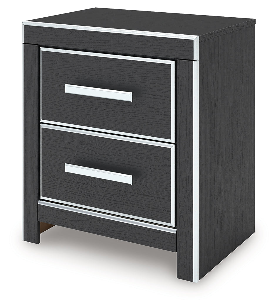 Zuraleus Queen Upholstered Bed, Dresser and Nightstand