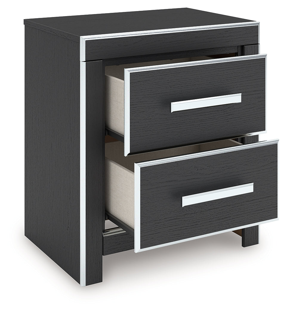 Zuraleus Queen Upholstered Bed, Dresser, Mirror and Nightstand