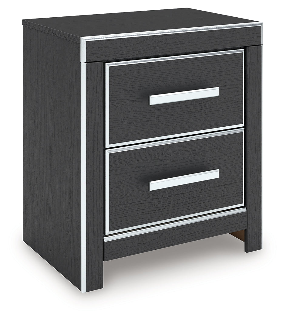 Zuraleus Queen Upholstered Bed, Dresser, Mirror and Nightstand