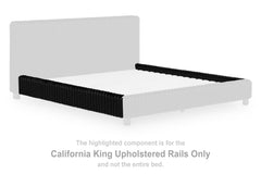 Zuraleus California King Upholstered Rails