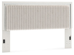 Zuraleus King Upholstered Panel Headboard