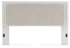 Zuraleus King Upholstered Panel Headboard