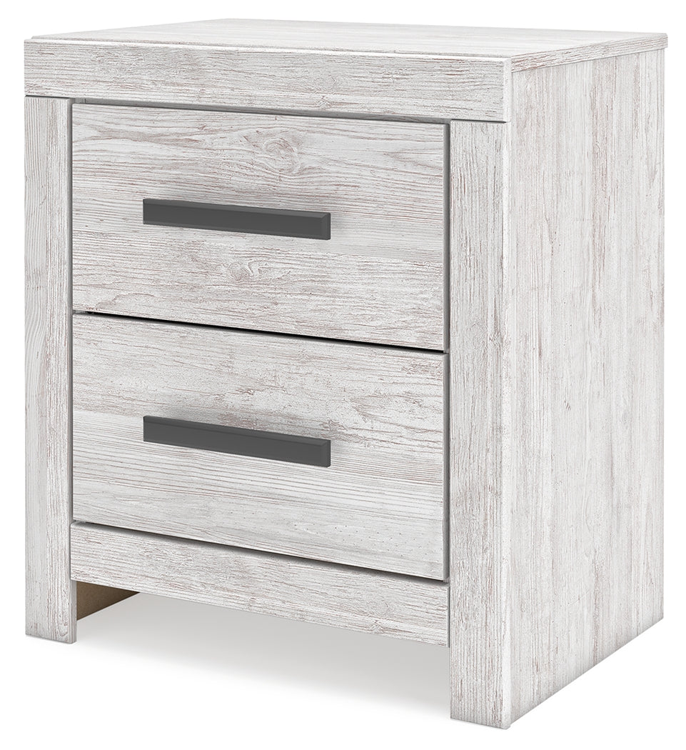 Cayboni King Panel Bed, Dresser, Mirror, Chest and 2 Nightstands