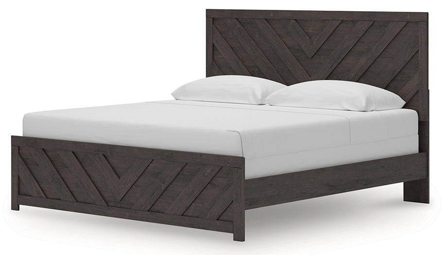 Prendonea King Panel Bed