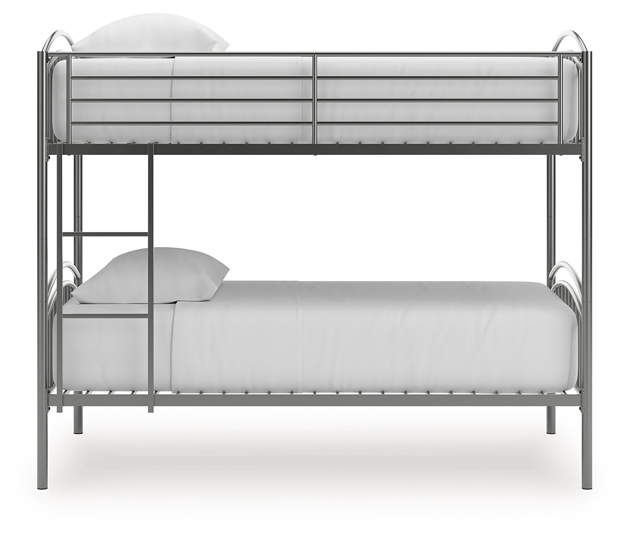 Lanceburg Twin over Twin Bunk Bed and 2 Mattresses