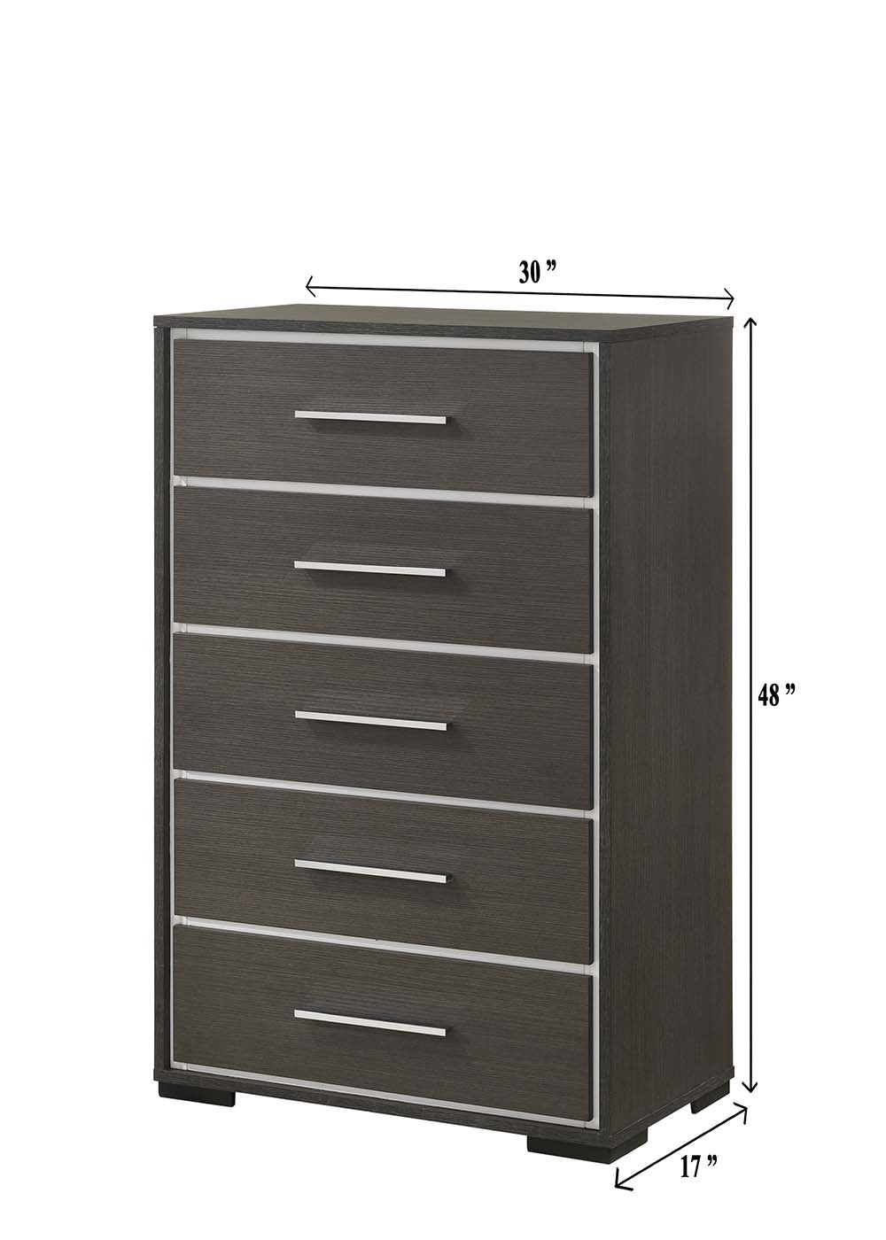 Sharpe Brown Upholstered Panel Bedroom Set - MyWaynesHome #