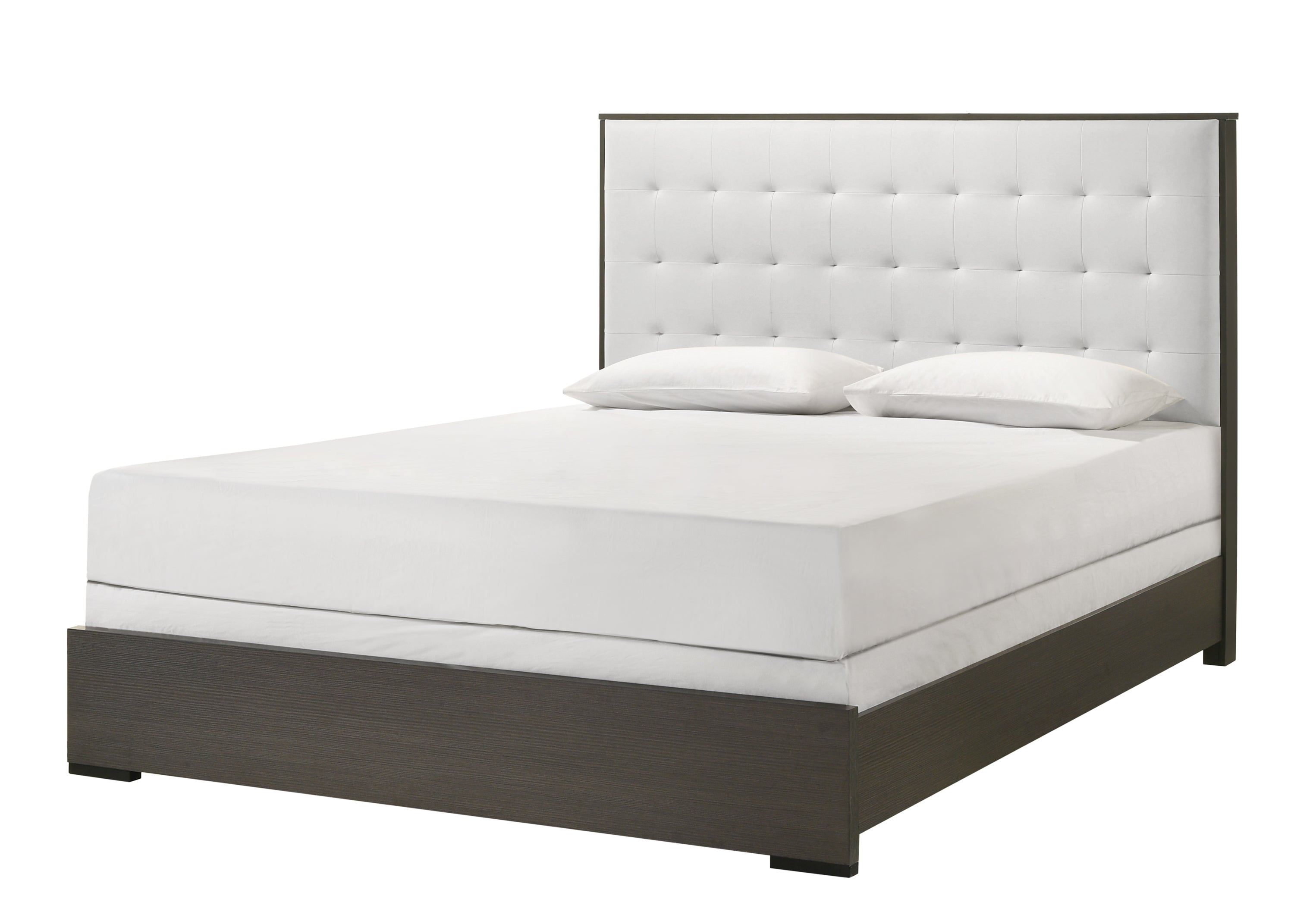 Sharpe Brown Upholstered Panel Bedroom Set - MyWaynesHome #
