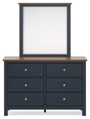 Landocken Queen Panel Headboard, Dresser and Mirror