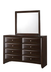 Emily Dark Cherry Bedroom Mirror (Mirror Only) - MyWaynesHome #