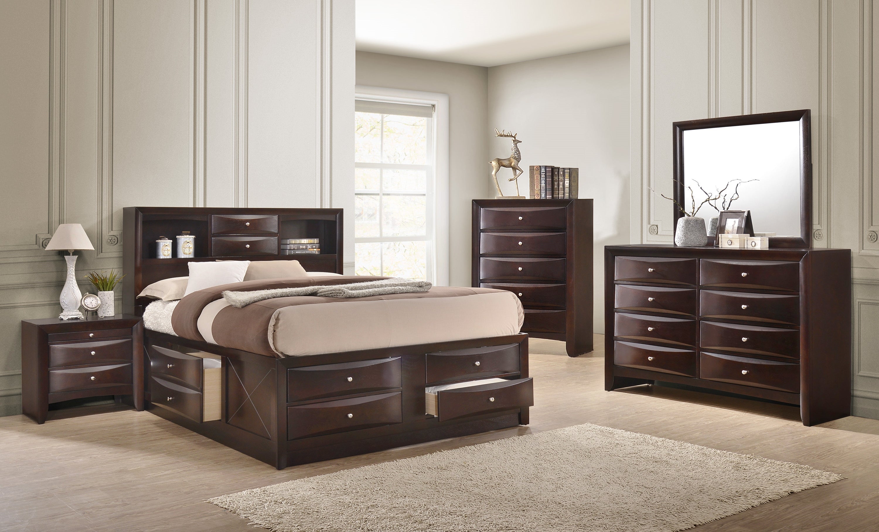 Emily Dark Cherry Dresser - MyWaynesHome #