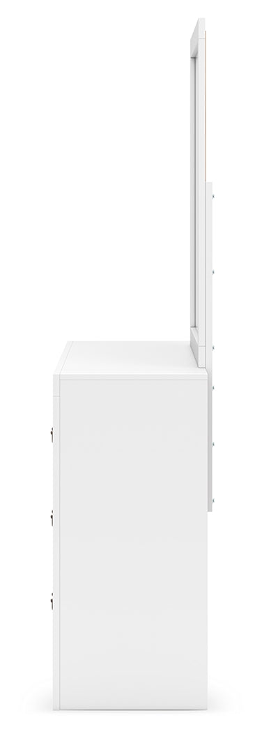 Binterglen King Panel Bed, Dresser, Mirror and Nightstand