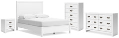 Binterglen Full Panel Bed, Dresser, Chest and Nightstand