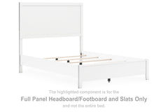 Binterglen Full Panel Headboard/Footboard and Slats