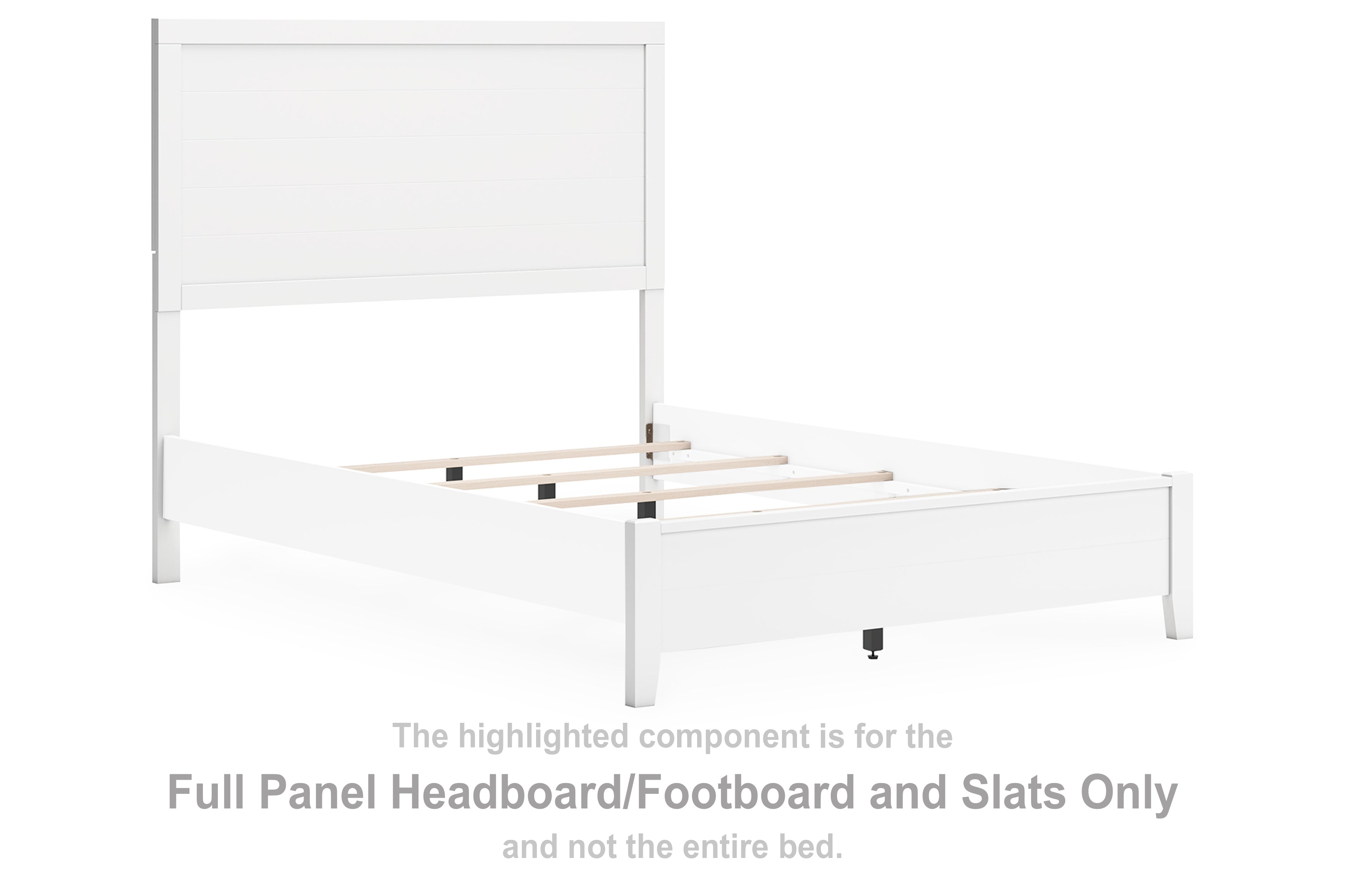 Binterglen Full Panel Headboard/Footboard and Slats
