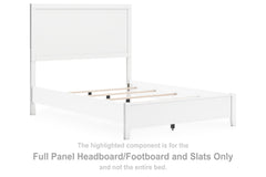 Binterglen Full Panel Headboard/Footboard and Slats