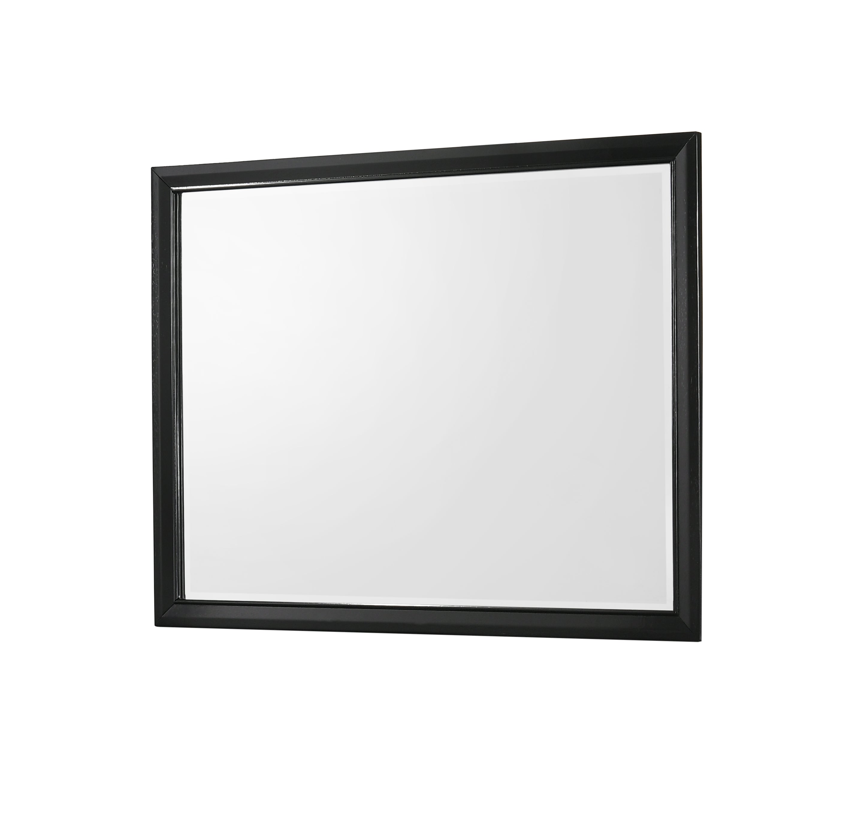 Micah Black LED Upholstered Panel Bedroom Set - MyWaynesHome #