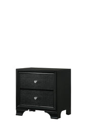 Micah Black Nightstand - MyWaynesHome #